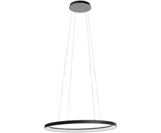 80W LED pakabinamas šviestuvas NOBU, juodas, 3000/4000K, dimeriuojamas, 01-3814