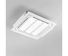 80W LED prožektorius - įmontuojamas fasado šviestuvas ENERGY, baltas, 4000K, IP65