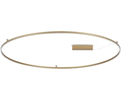 81W LED lubinis šviestuvas ORACLE SLIM, žalvario sp., 3000K, 370330