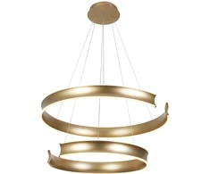 84W LED pakabinamas šviestuvas MARLEN, šlifuoto aukso sp., 3000K, 4340100
