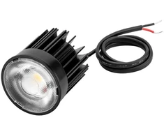 8,5-12W LED modulis/įleidžiamas šviestuvas SLA DC SNC3, juodas, 3000K, 24°, 50mm