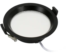 8,5-15,5W LED įleidžiamas šviestuvas CALED, juodas, 3000/4000/5000K, IP44