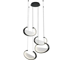 85W LED pakabinamas šviestuvas ADELE, juodas, 3000K, 4302200