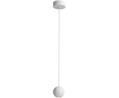 8,5W LED pakabinamas šviestuvas OBO, baltas, 3000K, 01-2804