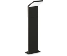 8,5W LED pastatomas lauko šviestuvas STYLE, juodas, 3000K, IP54, 322537