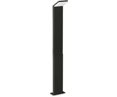 8,5W LED pastatomas lauko šviestuvas STYLE, juodas, 3000K, IP54, 322230
