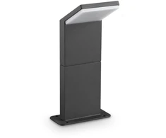 8,5W LED pastatomas lauko šviestuvas STYLE, antracito sp., 3000K, IP54, 364841