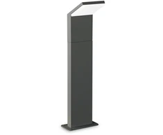 8,5W LED pastatomas lauko šviestuvas STYLE, antracito sp., 3000K, IP54, 322612