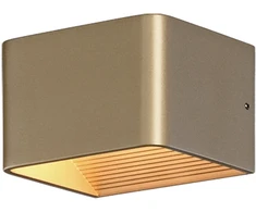 8,5W LED sieninis šviestuvas ICON, aukso sp., 2700/3000/4000K, A3089172OT