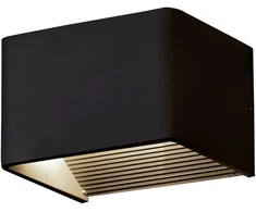 8,5W LED sieninis šviestuvas ICON, juodas, 2700/3000/4000K, dimeriuojamas, A3089172NDT