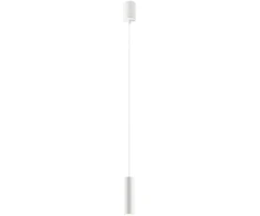 8,6W LED pakabinamas šviestuvas TAKTO, matinės baltos sp., 2700K, dimeriuojamas, 01-4207