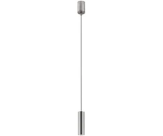 8,6W LED pakabinamas šviestuvas TAKTO, nikelio sp., 2700K, dimeriuojamas, 01-4209