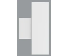 8,9W LED sieninis šviestuvas BERYL PROOF WALL K, baltas, 4000K, IP65