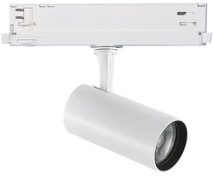8W LED akcentinis šviestuvas į 3 fazių bėgelį FOX, baltas, 3000K, dimeriuojamas, 302546