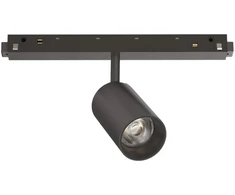 8W LED akcentinis šviestuvas į magnetinę sistemą EGO, juodas, 2700K, 48V, DALI, 340364