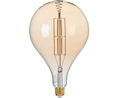8W LED dekoratyvinė lemputė, gintaro sp., E27, 2500K