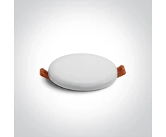 8W LED įleidžiamas šviestuvas, baltas, 3000K, 10108CF/W