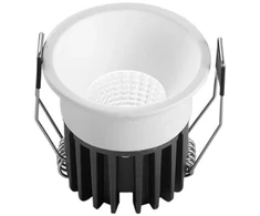 8W LED įleidžiamas šviestuvas QUARK, baltas, CCT