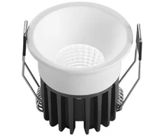 8W LED įleidžiamas šviestuvas QUARK, baltas, CCT
