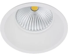 8W LED įleidžiamas šviestuvas TURTA, baltas, 3000K, dimeriuojamas