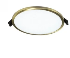 8W LED įmontuojama panelė, bronzos sp., 3000K, IP44