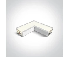 8W LED kampinė jungtis, balta, 4000K, 38152RC/W/C