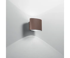 8W LED lauko sieninis šviestuvas BOXTER, bronzos sp., CCT, IP44