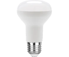 8W LED lemputė, balta, E27, 3000K