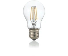 8W LED lemputė E27, 4000K, skaidri, 153964