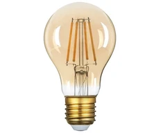 8W LED lemputė OPTONICA A60, E27, 2700K, dimeriuojama, aukso sp. stiklas