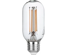 8W LED lemputė, skaidri, E27, 4000K