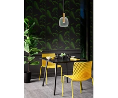 8W LED pakabinamas šviestuvas CANDELA, matinės juodos sp., 3000K, 01-1820