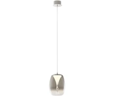 8W LED pakabinamas šviestuvas DROP, juodos/dūmų sp., 3000K, 01-3628