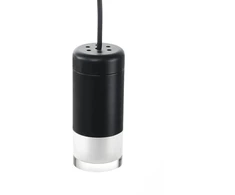8W LED pakabinamas šviestuvas FLUSSO 4, juodas, 3000K