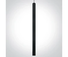 8W LED pakabinamas šviestuvas į 3 fazių bėgelius, juodas, 3000K, 63108AT/B/W