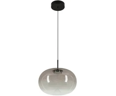 8W LED pakabinamas šviestuvas, juodos/rudos sp., 3000K, 2609