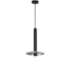 8W LED pakabinamas šviestuvas LEANDROS, juodas, 3000K, 4320100