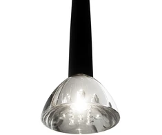 8W LED pakabinamas šviestuvas RINA, juodas, 3000K, 4325200