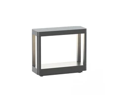 8W LED pastatomas lauko šviestuvas, grafito sp., 3000K, IP65, E334