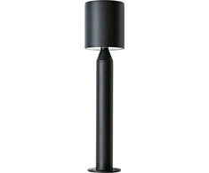 8W LED pastatomas lauko šviestuvas, juodas, 3000K, IP65, E408