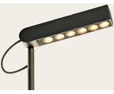 8W LED pastatomas lauko šviestuvas, juodas, 3000K, dimeriuojamas, IP65, E407
