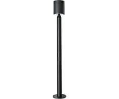 8W LED pastatomas lauko šviestuvas, juodas, 3000K, IP65, E409