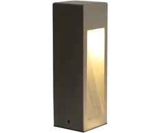 8W LED pastatomas lauko šviestuvas PERSEO, pilkas, 3000K, IP65, H2077001GR