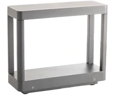 8W LED pastatomas lauko šviestuvas WAKE, tamsiai pilkas, 3000K, IP65, 90580