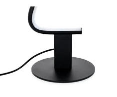 8W LED pastatomas šviestuvas FACE TABLE, juodas, 3000K