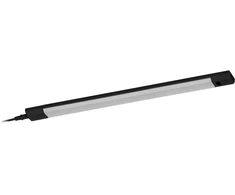 8W LED paviršinis linijinis šviestuvas LINEAR, juodas, 3000/4000/6500K, dimeriuojamas, su judesio davikliu