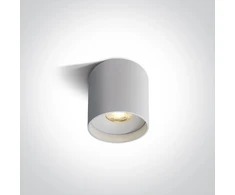 Lubinis šviestuvas 8W LED paviršinis šviestuvas, baltas, 3000/3500/4000K, 38°, 12108C/W/V