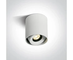 Lubinis šviestuvas 8W LED paviršinis šviestuvas, baltas, 3000K, dimeriuojamas, 12108X/W/W
