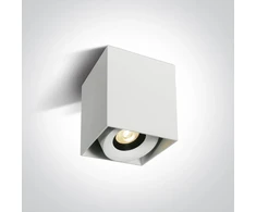Lubinis šviestuvas 8W LED paviršinis šviestuvas, baltas, 3000K, dimeriuojamas, 12108XA/W/W
