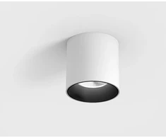 Lubinis šviestuvas 8W LED paviršinis šviestuvas GHOST, baltas, 3000K, 50°, dimeriuojamas